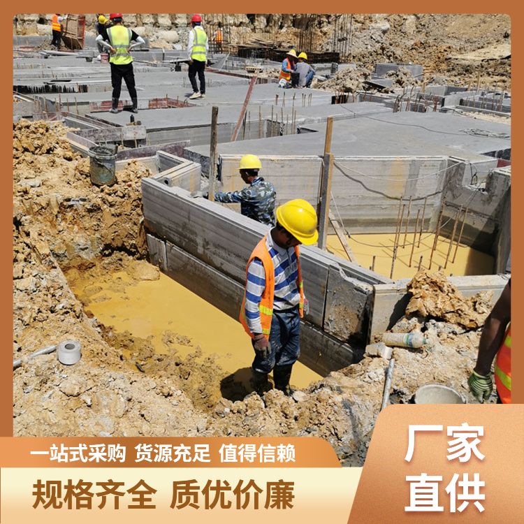  基础地梁砖胎膜厂家直供 隔音40以上 易切割 生产厂家