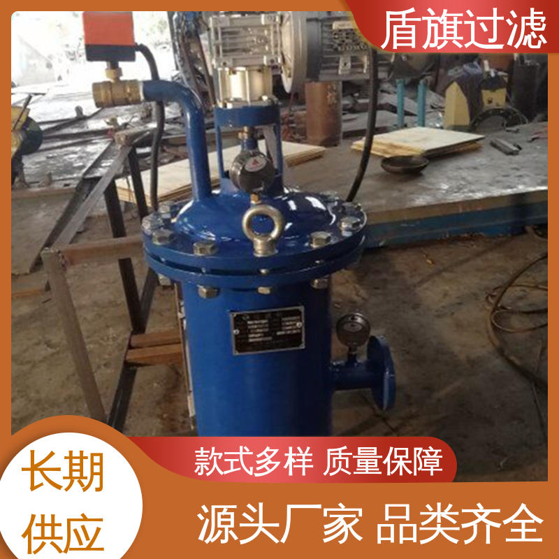 盾旗过滤 现货速发 刮刀自清洗过滤器定制 外形美观 开拓创新