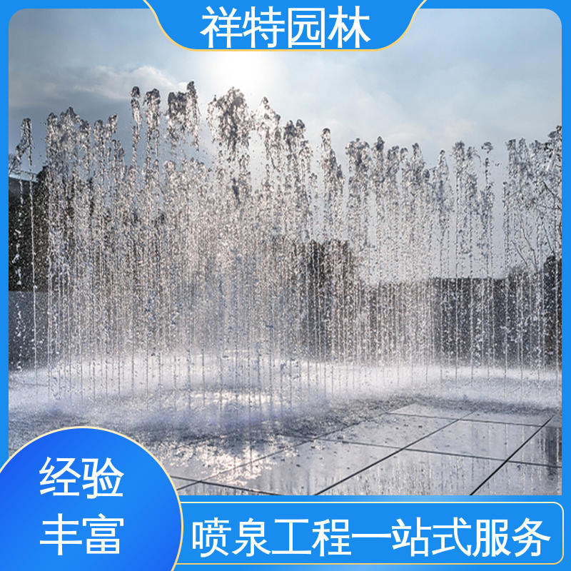 祥特园林 工艺精良 操作简单 彩虹桥音乐喷泉 广场公园水景
