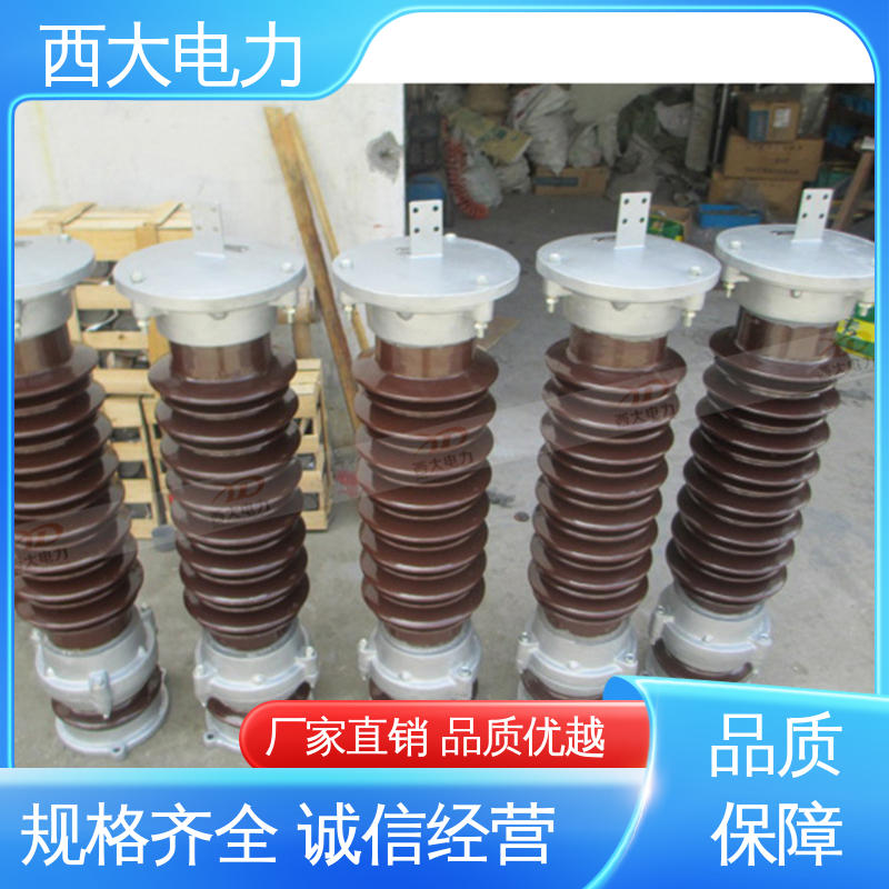 西大电力 安装方便 操作简单 Y5WZ-51/134 陶瓷外套避雷器