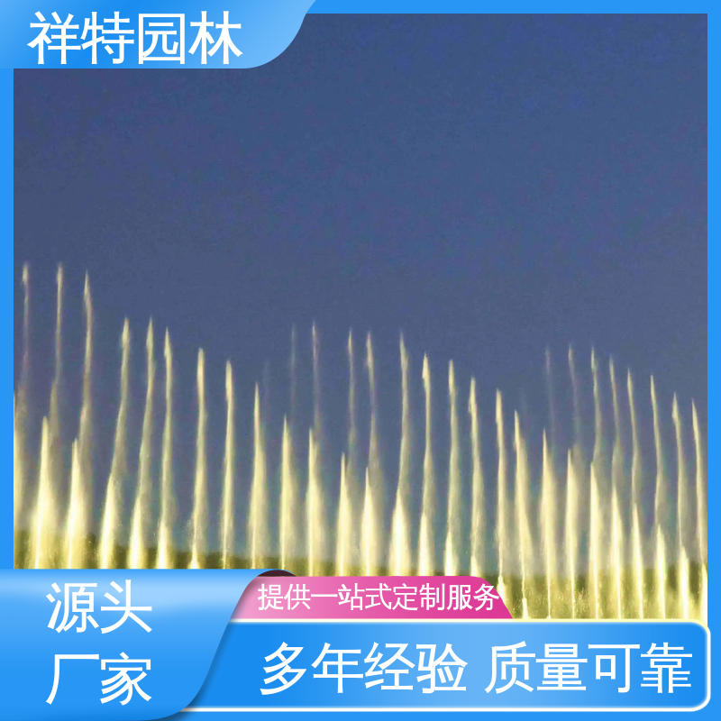 祥特 远程指导 公园水景设备 旱喷喷泉 经久耐用