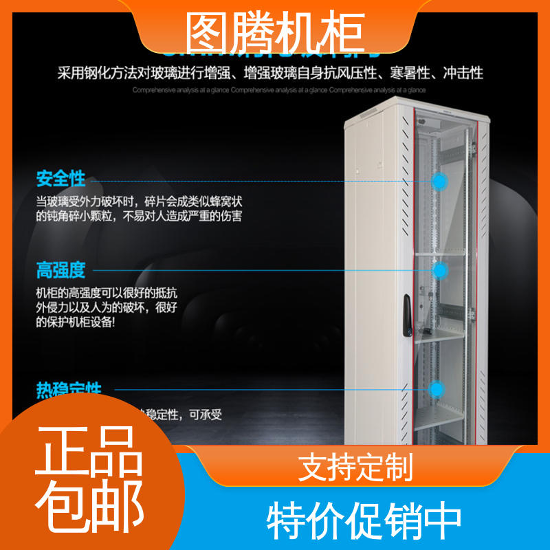 G26032 24U机柜 全国一件代发 机房专用 图腾TOTEN