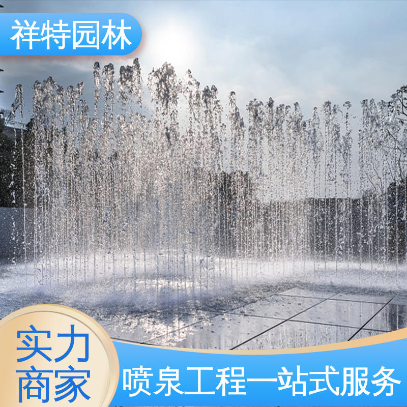 祥特园林 多年经验 激光水幕电影 重力感应喷泉 颜色绚丽