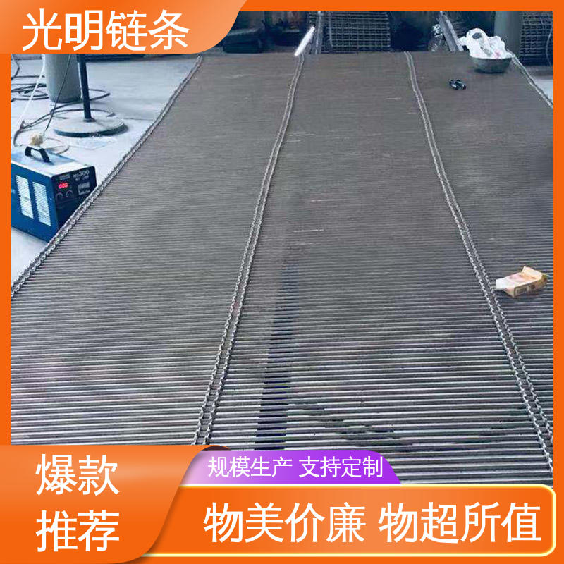 蔬菜脱水流水线设备输送链网 蒸煮机不锈钢网带 耐酸碱耐腐蚀 光明