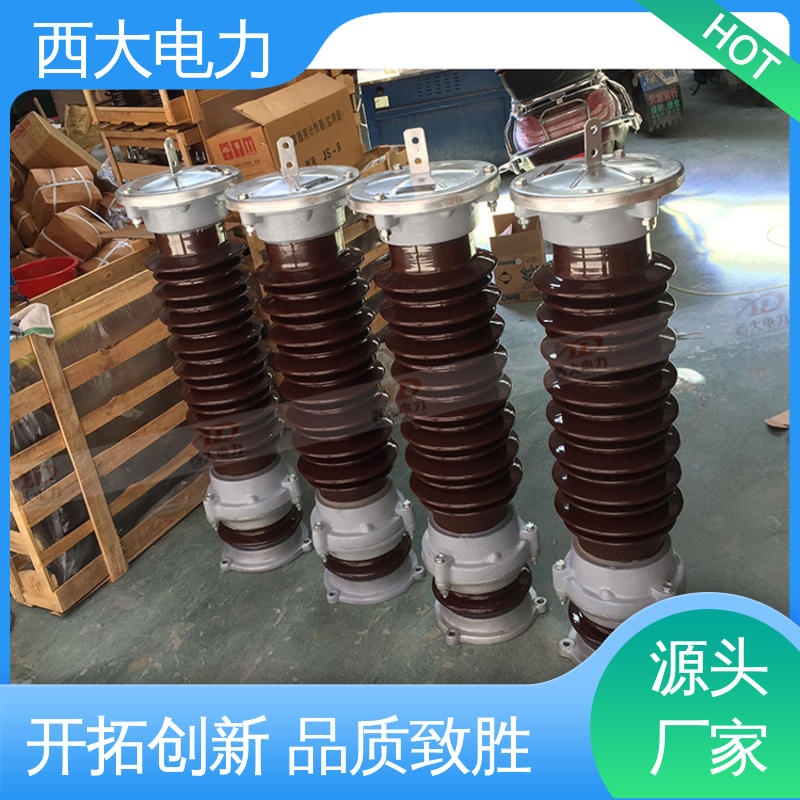 广泛应用于高低压配电系统 高压陶瓷避雷器 35KV 西大电力