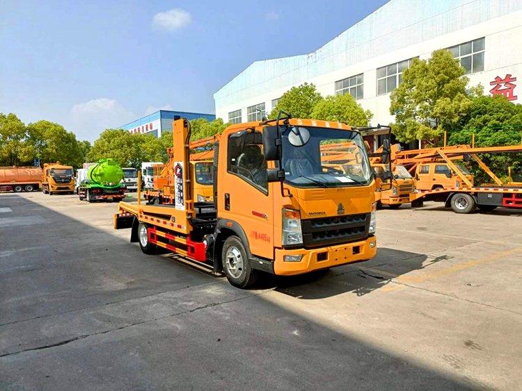 重汽豪沃二位轿运车 蓝牌包上个人户可按揭厂家直供