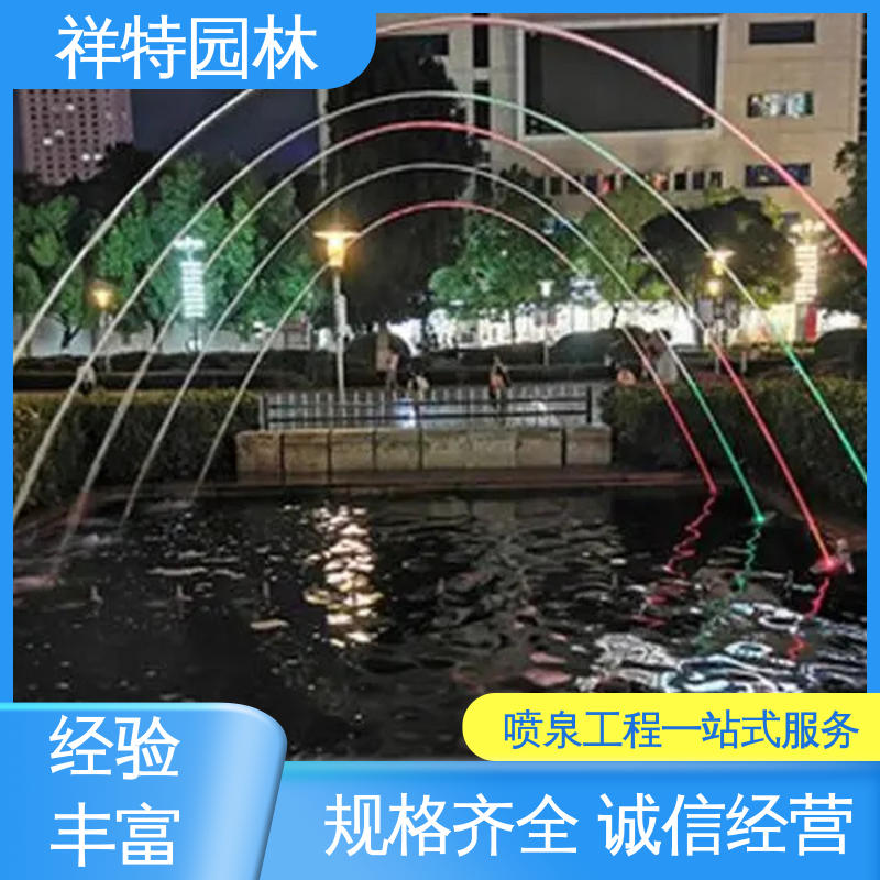 音乐喷泉水舞秀 颜色绚丽 维护方便 激光水幕电影 祥特