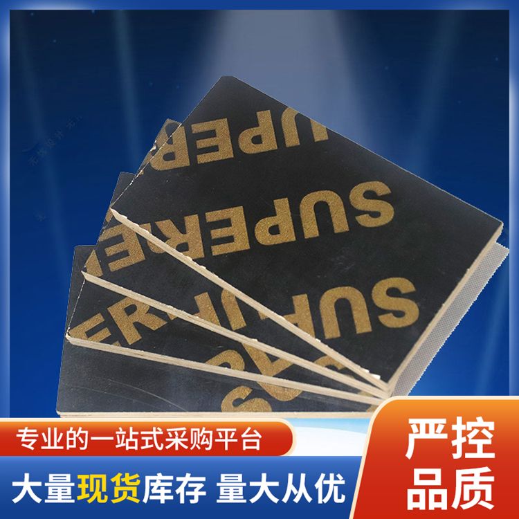 建筑工程模板厂家直供 立交桥建设用 表面平整 安拆方便 无穿墙洞