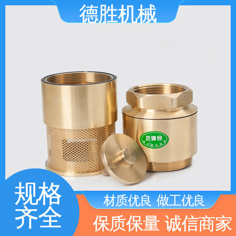 铜过滤网 防止管路液体回流 双门止回阀 材质优选 发货迅速 德胜