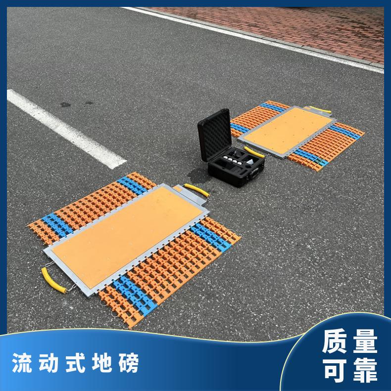 简易移动测重流动式地磅 单轴30吨称重仪查超载用80t便携式轴重仪