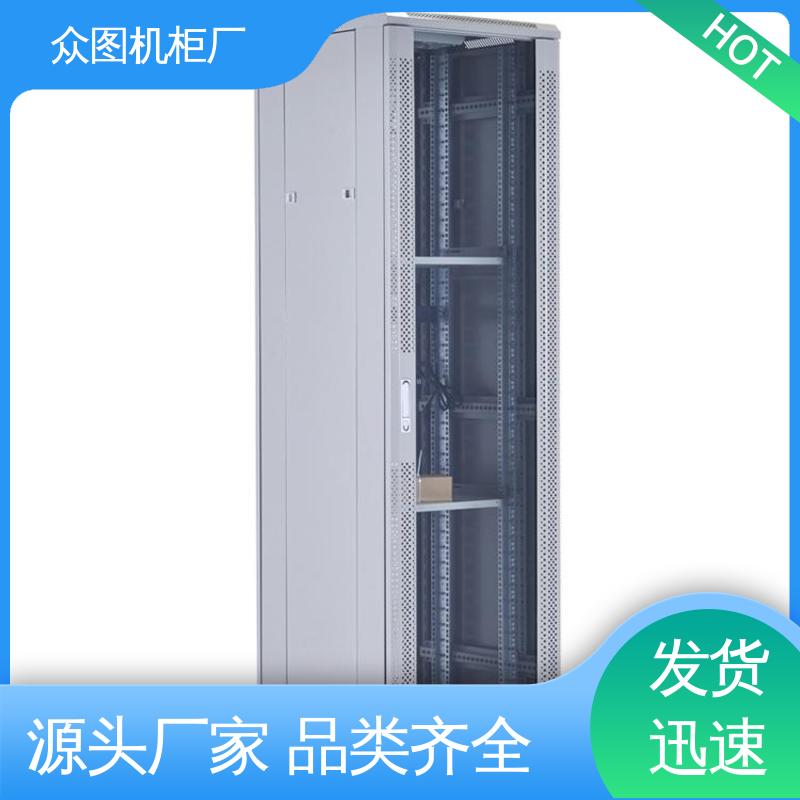 黑色 进口冷钢材质 22U机柜 交换机服务器通用 众图