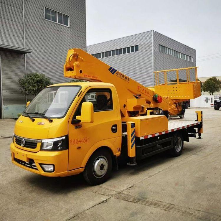 广告安装 路灯维修 登高作业 东风途逸21米高空作业车