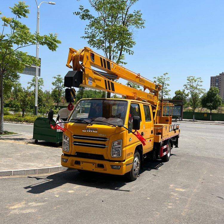 江铃16米高空作业车大量现车 路灯维修车全国包上牌