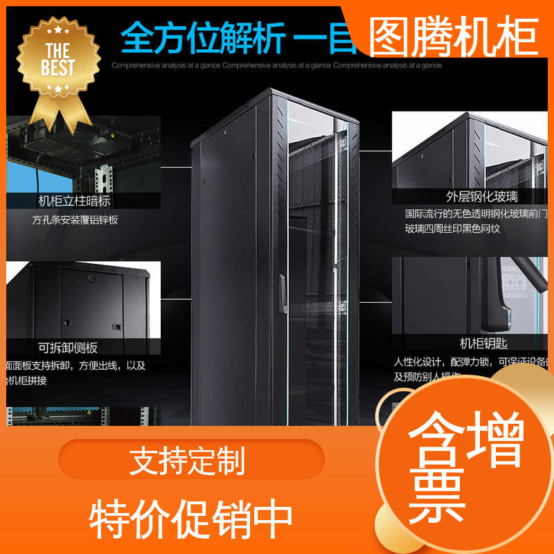 图腾TOTEN 标准19英寸 设备机柜 G26632 现货速发