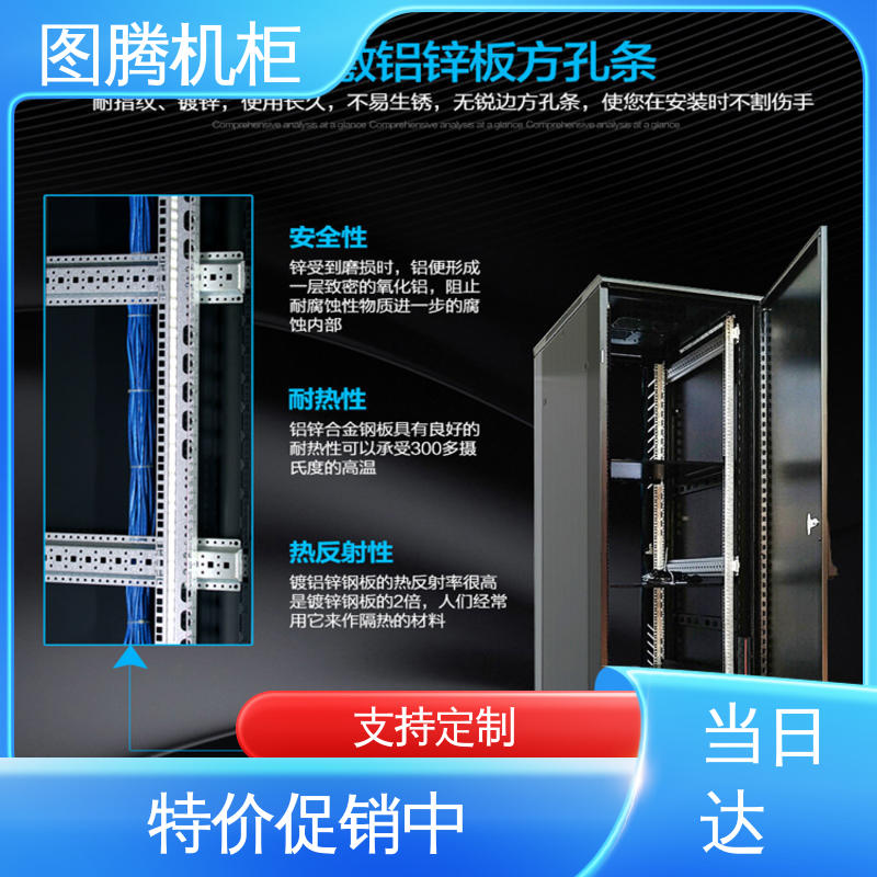 弱电机柜 G26022 标准19英寸 假一罚十 图腾TOTEN