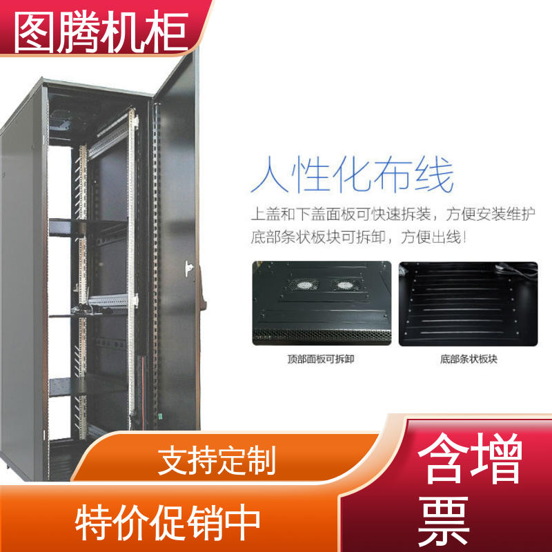 图腾TOTEN 机房专用 G26642 黑色 设备机柜 假一罚十