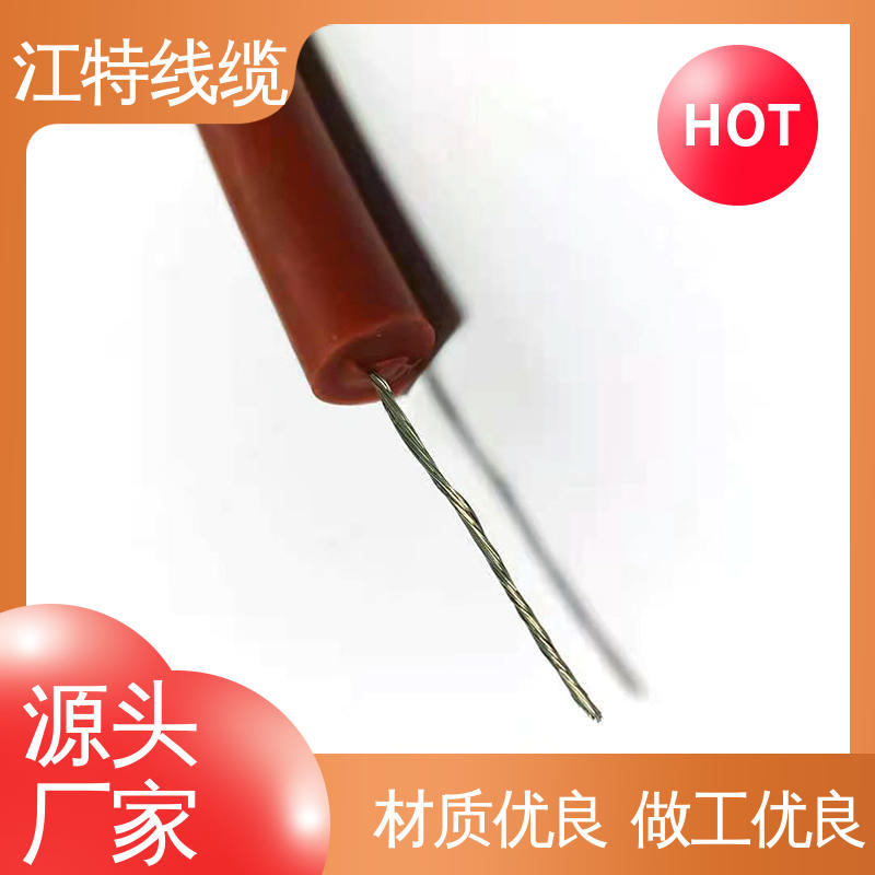 支持定制 耐高温耐 耐低温性能好 AGG-DC直流硅胶高压线 江特线缆
