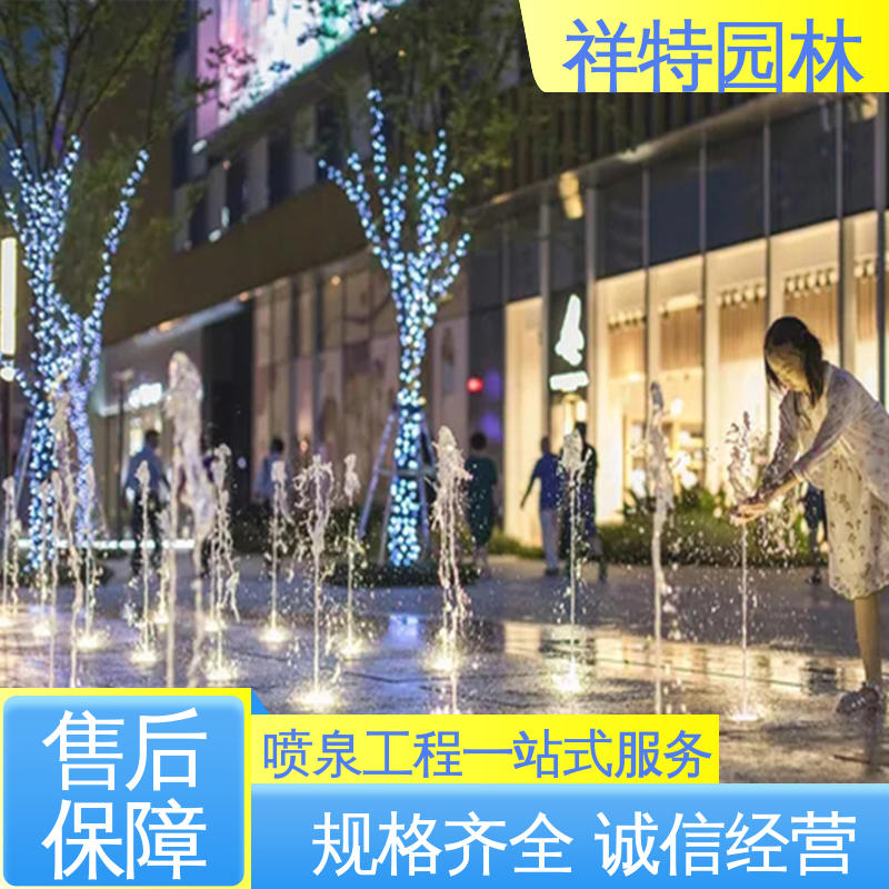 祥特园林 景区喷泉设计 公园水景设备 程序电脑控制 操作简单