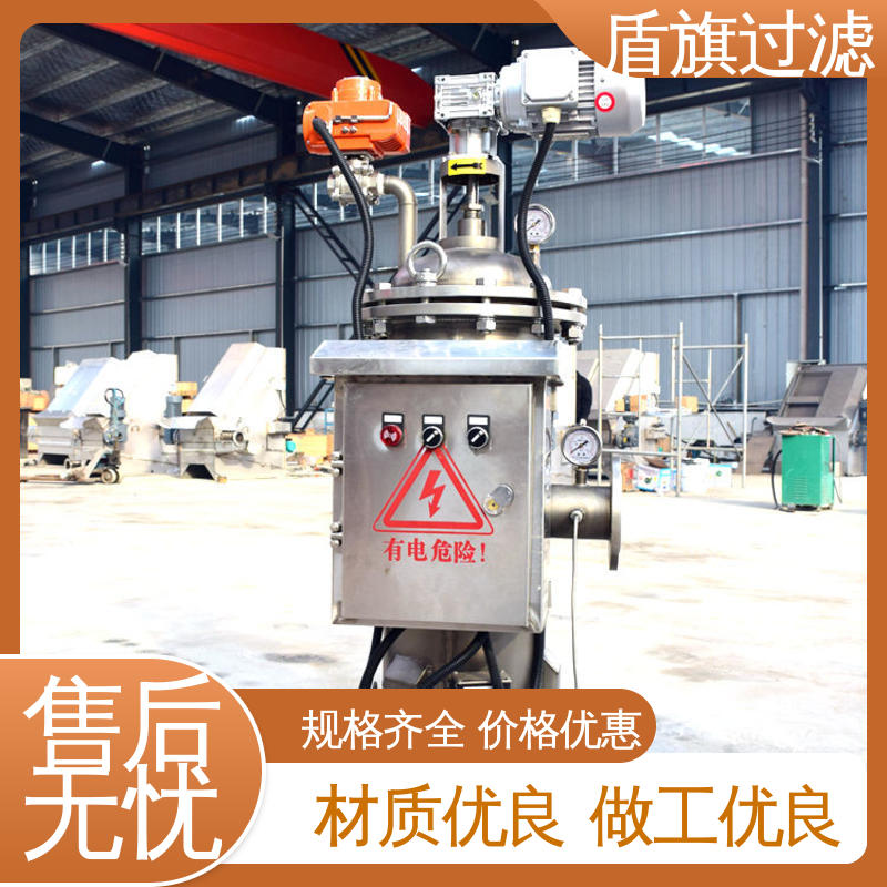 盾旗过滤 源头厂家 y型自清洗过滤器 外形美观 坚固耐用
