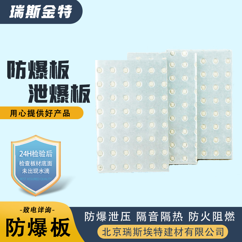 防爆板厂家 厂商供应 有检测报告 化工厂适用 瑞斯金特
