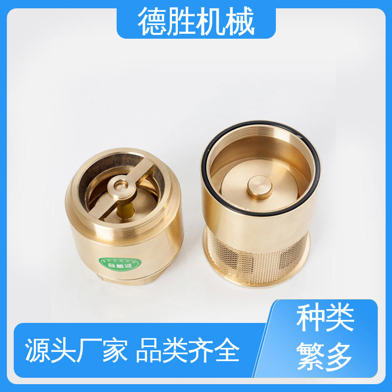 德胜 抗腐蚀性强 材质优选 发货迅速 油罐双门止回阀 铜过滤网