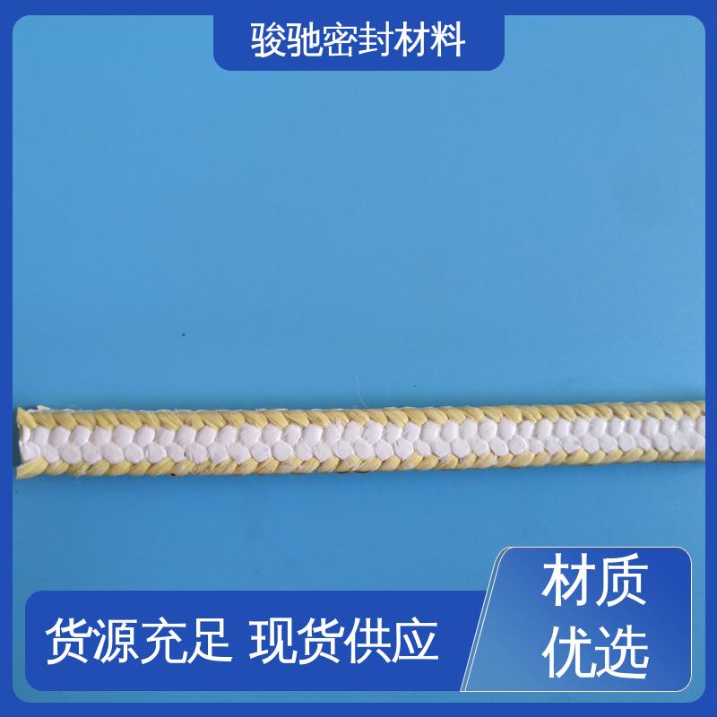 高强度芳纶四氟盘根 用于易磨损介质 厂家批发 骏驰密封