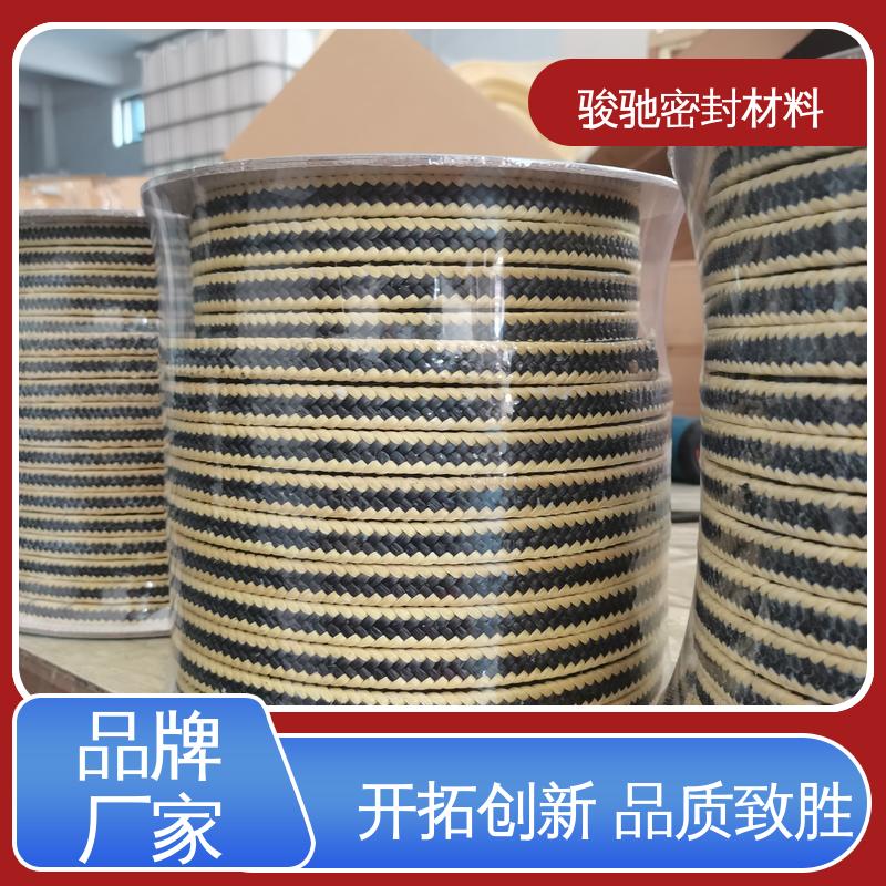 厂家生产 耐低温 压缩回弹 四氟乳液混编盘根 骏驰密封材料