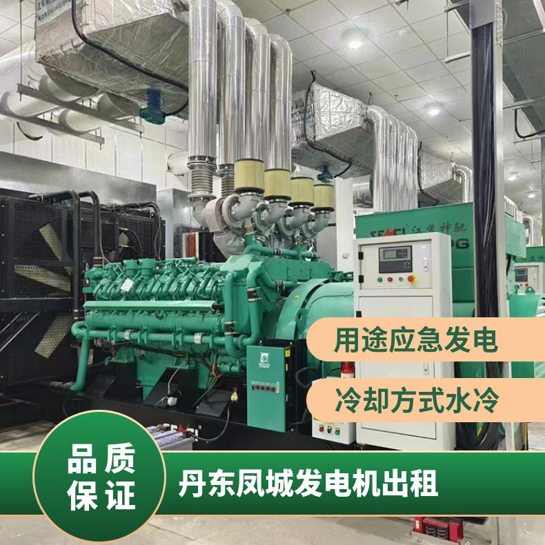 丹 东凤城发电机出租 大型工业移动静音发电机组租赁 低油耗低噪音