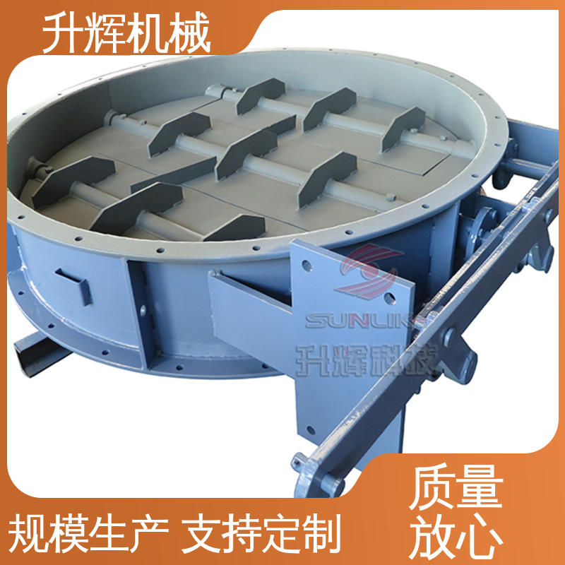 高温翻板阀 规格多样 自有工厂 品质保证 管道通用重锤 升辉机械