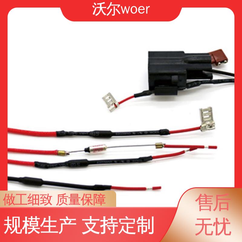 货源充足 电线融合 使用寿命长 无卤环保耐高温阻燃热缩管 woer