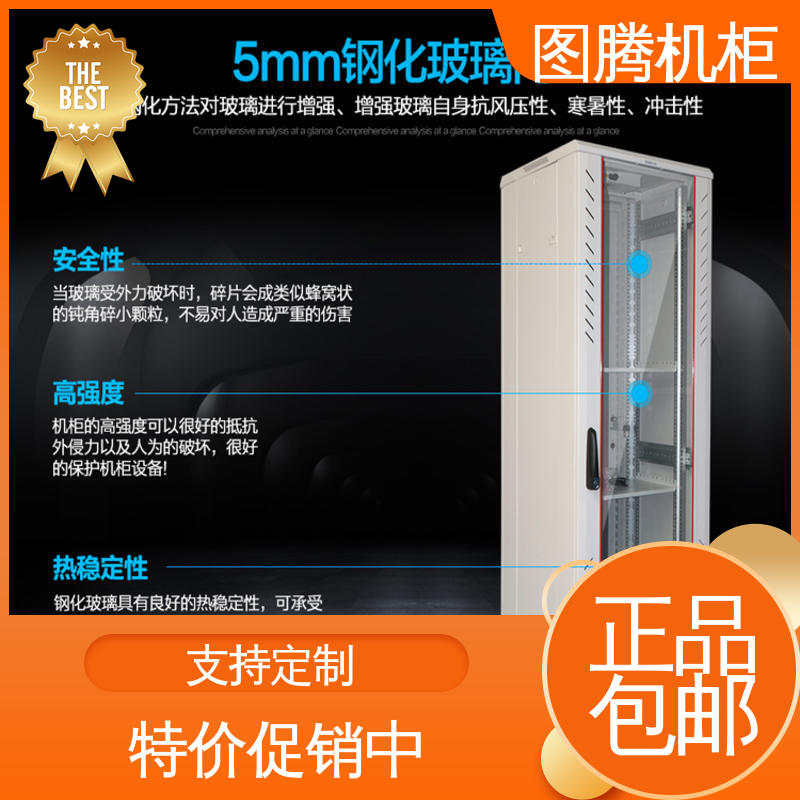 机房专用 G26642 黑色 一体化机柜 全国一件代发 图腾TOTEN