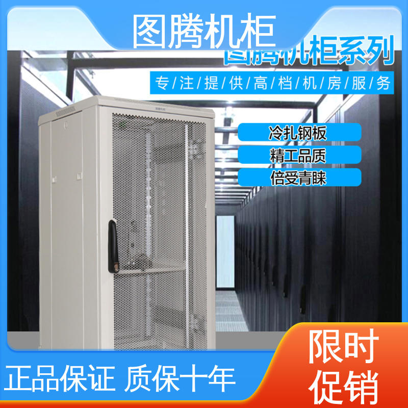 图腾品牌 黑色设备机柜G36642 优质冷钢材质 音响配套 现货速发