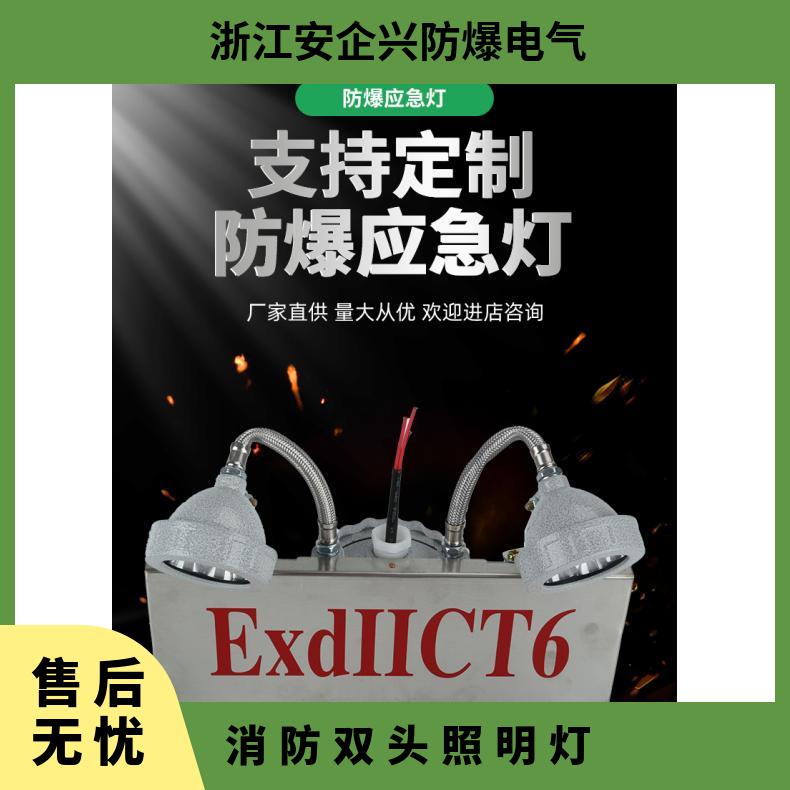 应急灯LED 防爆 疏散指示安全通道灯双头2*3W应急照明