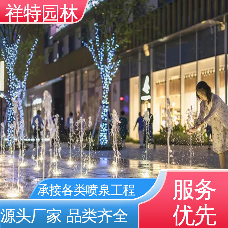 祥特园林 多年经验 工艺精良 水景工程施工 音乐喷泉跑泉