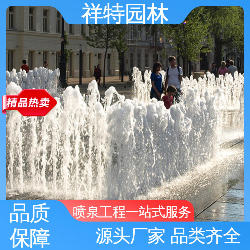 操作简单 彩虹桥音乐喷泉 程序电脑控制 广场公园水景 祥特园林