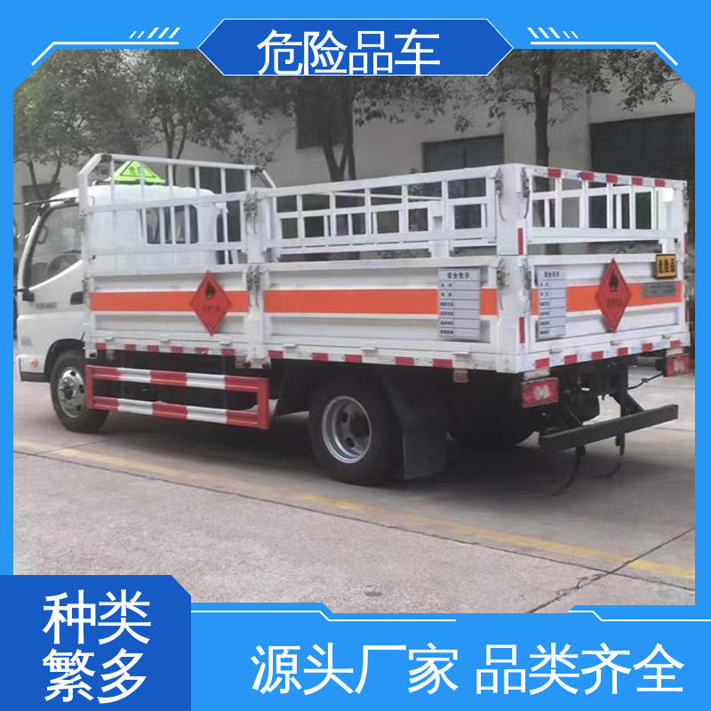 东风华神 气瓶车 黄牌 密封防火阻燃性好 料溶液厢式运输车