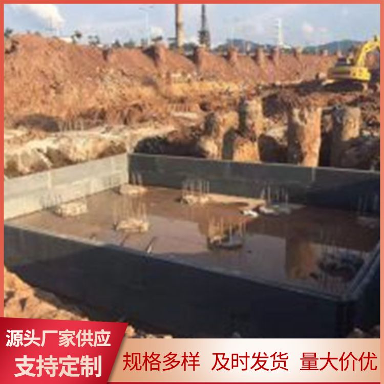  砖胎膜pc承台预制板厂家 减少损耗 9公分 泡水不会烂