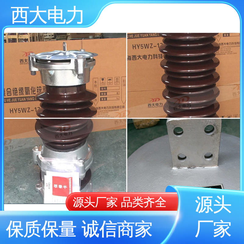 西大电力 型号和资质齐全 高压陶瓷避雷器 35KV