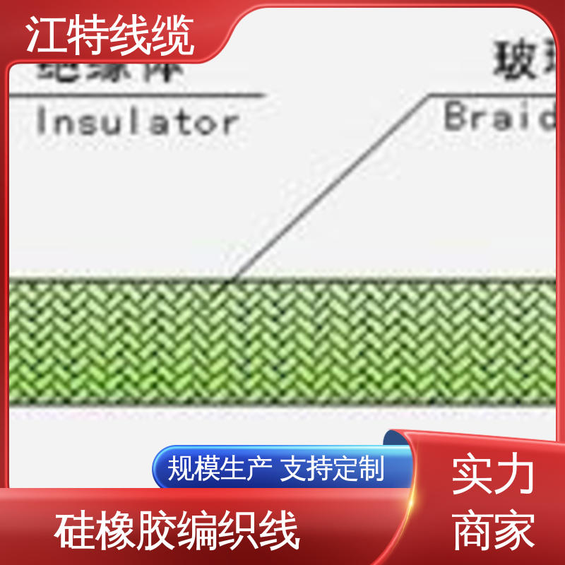 江特线缆 源头工厂 耐油 耐酸碱 支持批发定制 玻璃纤维编织线