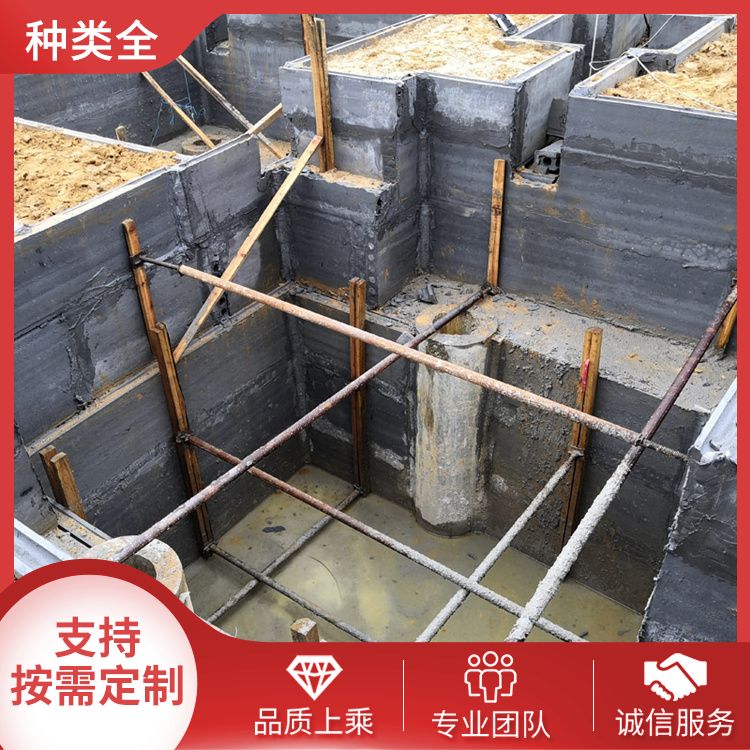  预制承台砖胎膜pc板供应 生产工艺挤压 不易变形 工建民用均可