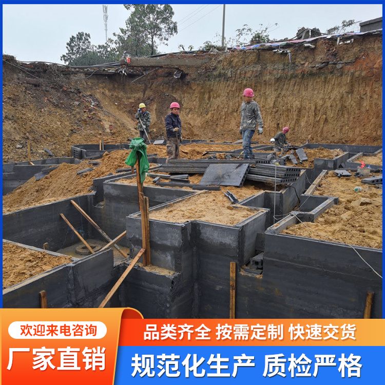  预制砖胎模混凝土模板供应 使用部位拼接 防水防潮 泡水不会烂