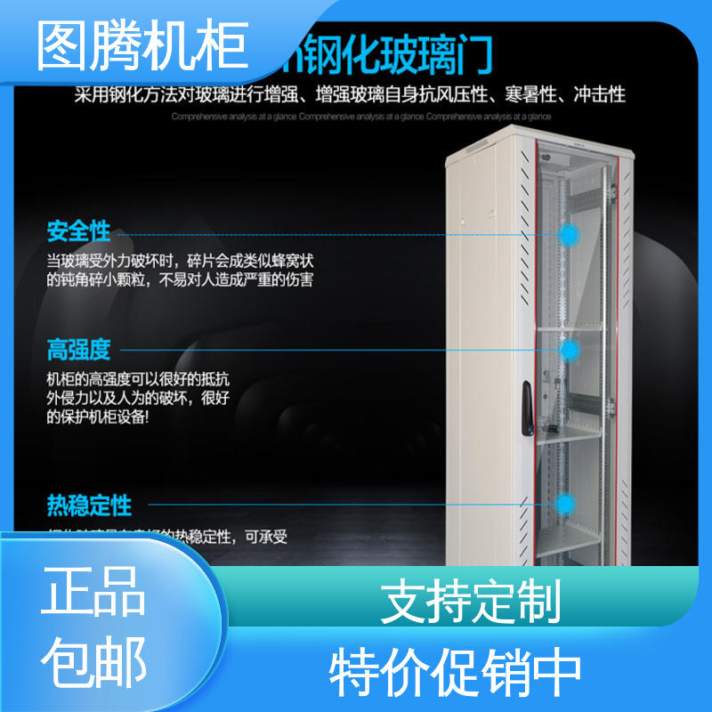 假一罚十 标准19英寸 机房机柜 G26632 图腾TOTEN