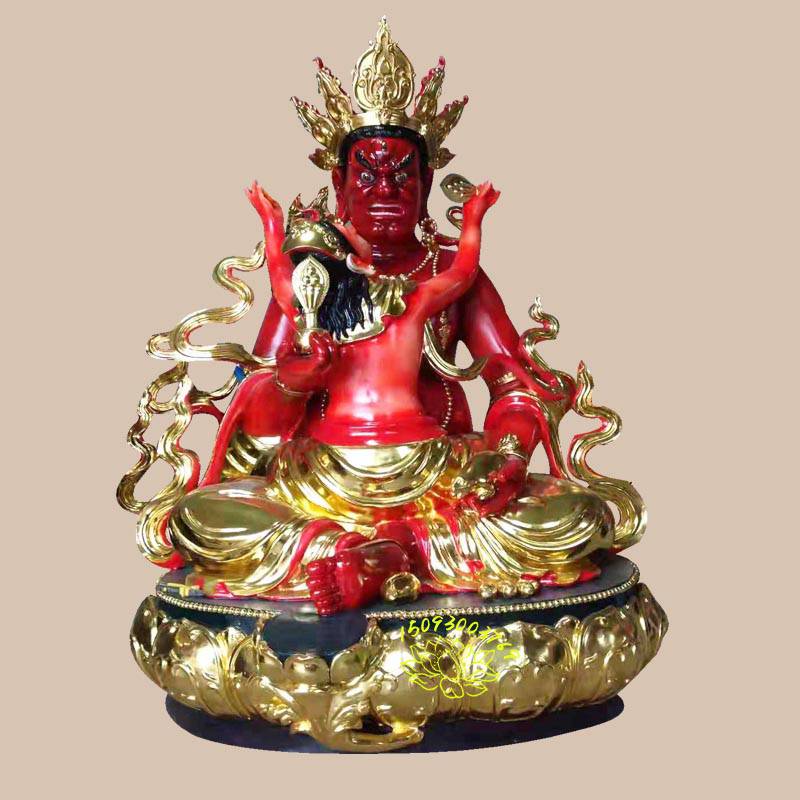 ***纳福寺庙客厅摆件 童男童女神像 纳珍童子佛像 财宝***神像图片
