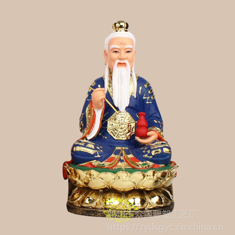 大量生产***神佛像 庄严大气 太上老君神像图片 灵宝天尊神像雕塑