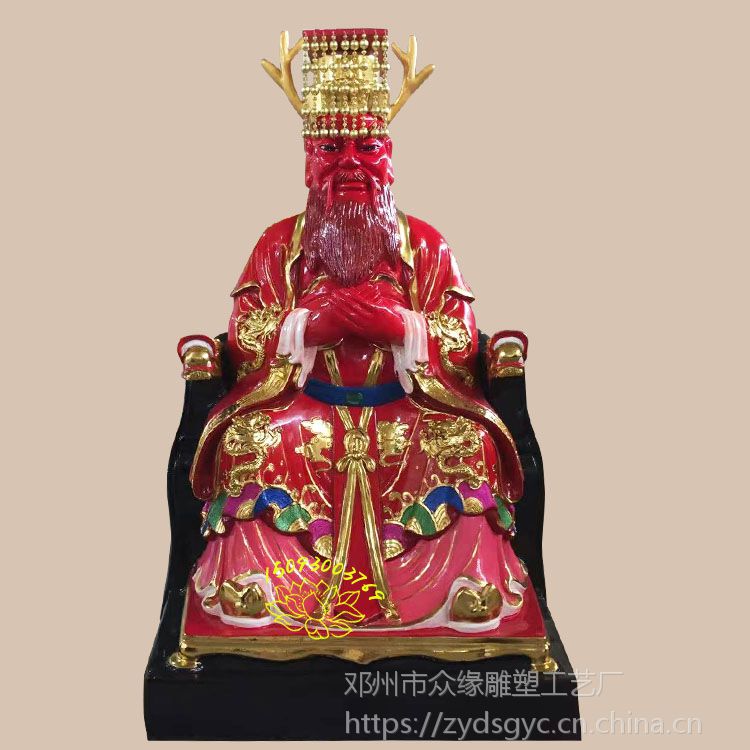 东海龙王神像厂家 寺庙四海龙王神像摆件 五帝龙王神像一套