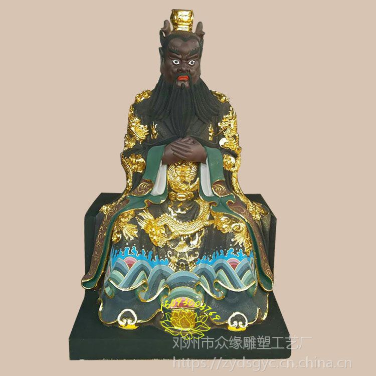 五帝龙王神像雕塑 佛像 黑龙爷黄龙爷神像 五路财神爷 灶王爷