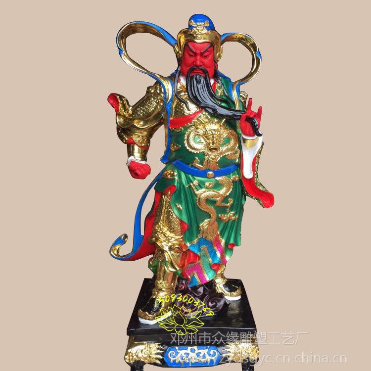 关公神像开业***工艺品 伽蓝菩萨佛像 韦陀菩萨佛像 厂家批发