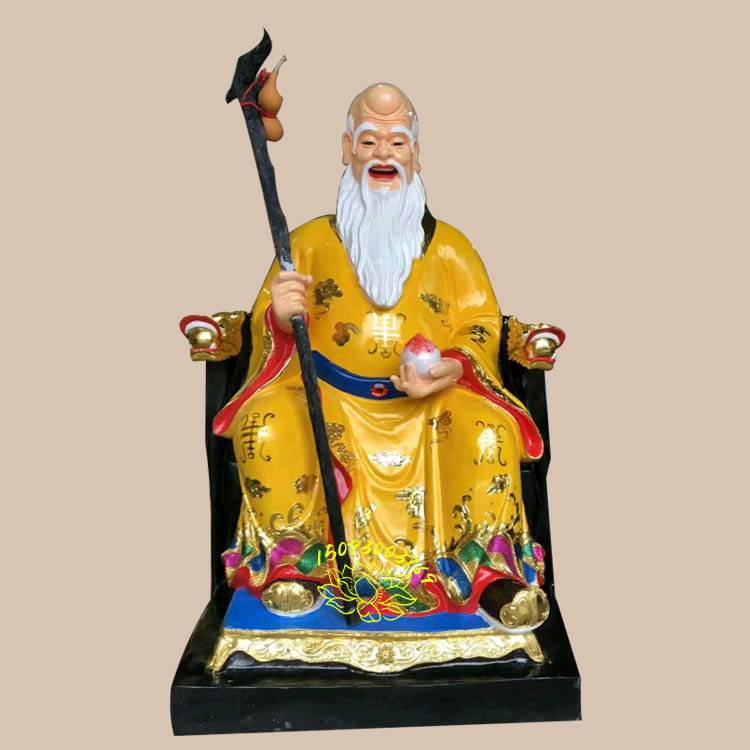 南极仙翁神像 厂家批发大小型寿星神像 福禄寿三仙挂件 寺庙佛像雕刻