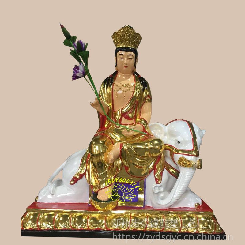南海观音菩萨雕像厂家 文殊菩萨塑像 大行普贤菩萨佛像 寺庙彩绘佛像定制