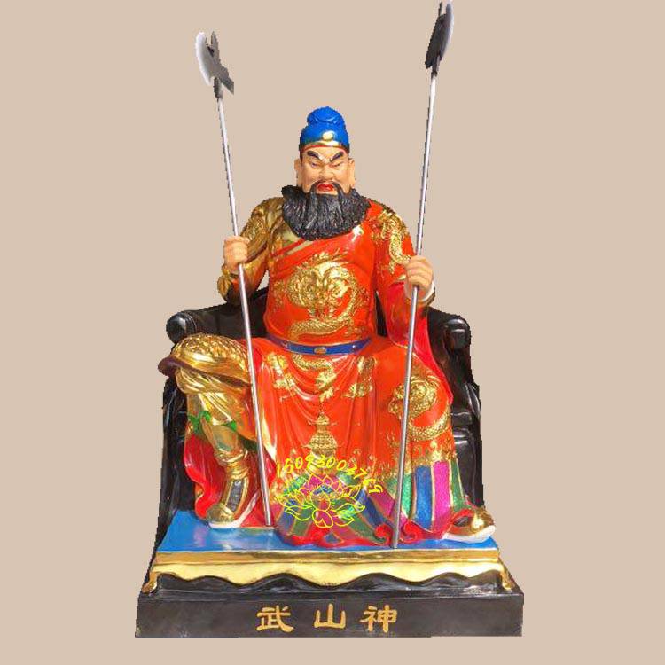 佛像批发土地公神像 山神爷神像厂家 玻璃钢福德正神雕像 武山神佛像